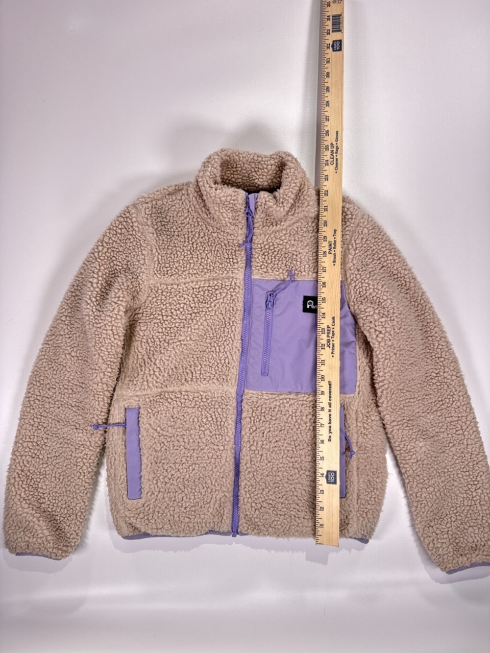 Penfield Womens Teddy Sherpa Fleece Jacket Lavender Outdoor XS - Picture 10 of 11